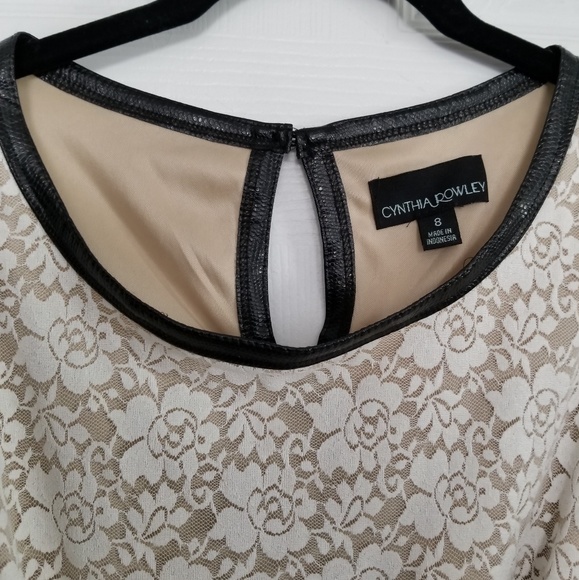 *CYNTHIA ROWLEY* Nordstrom Sleeveless Lace Dress - Picture 4 of 8